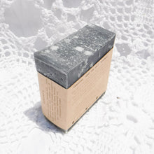 Load image into Gallery viewer, Activated Charcoal + Dead Sea Salt + Rosemary Handmade Soap
