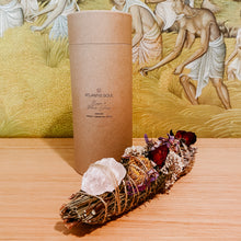 Load image into Gallery viewer, Rose + Blue Lotus Energy Cleansing Stick